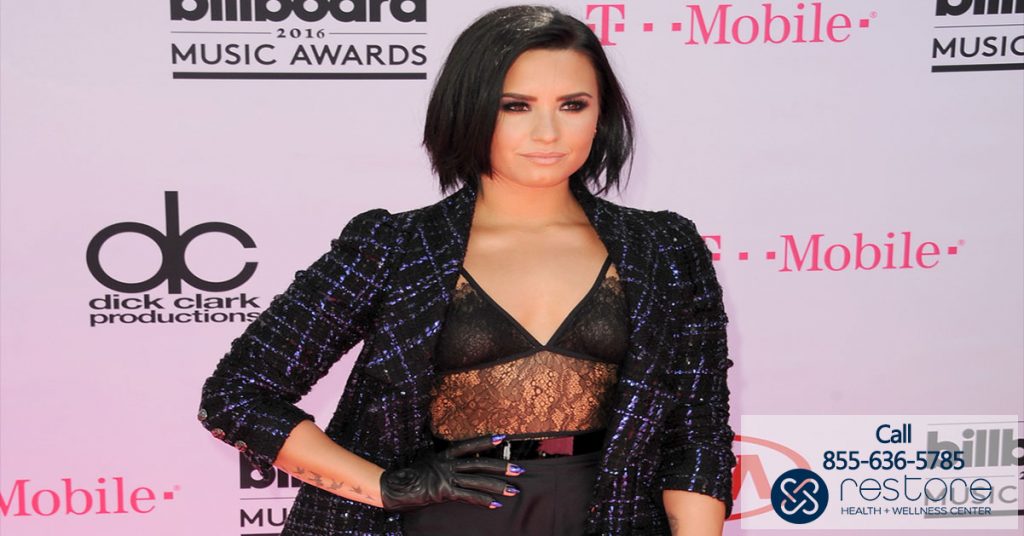 Demi Lovato Celebrates 5 Years of Sobriety - California