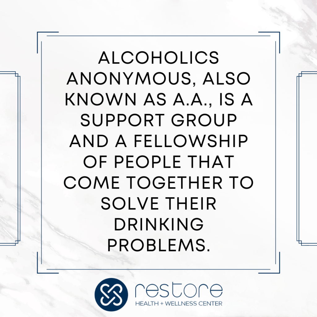 how does alcoholics anonymous help people deal with alcoholism